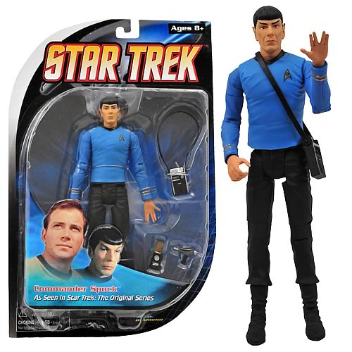 Star Trek Original Series Spock Action Figure - Diamond Select - Star ...
