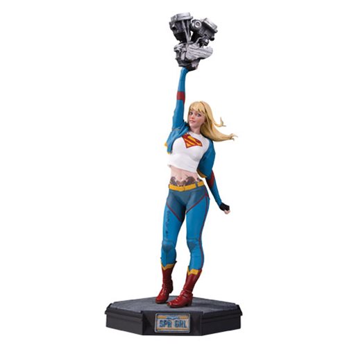 Gotham City Garage Supergirl Statue