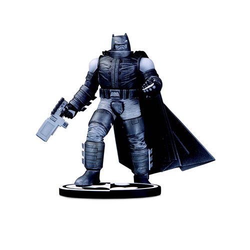Batman Black & White Armored Batman Frank Miller Statue 
