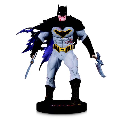 DC Designer Series Metal Batman by Greg Capullo Mini Statue 