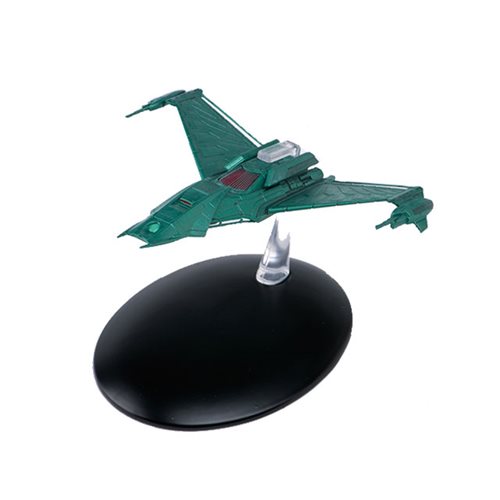Star Trek Starships Klingon Attack Ship Die-Cast Vehicle with Collector Magazine