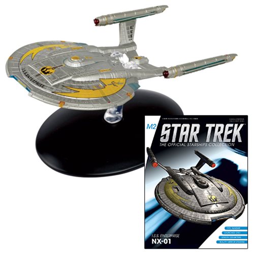 Star Trek Starships Special Mirror Universe Enterprise NX-01 Die-Cast Metal Vehicle with Collector Magazine #7