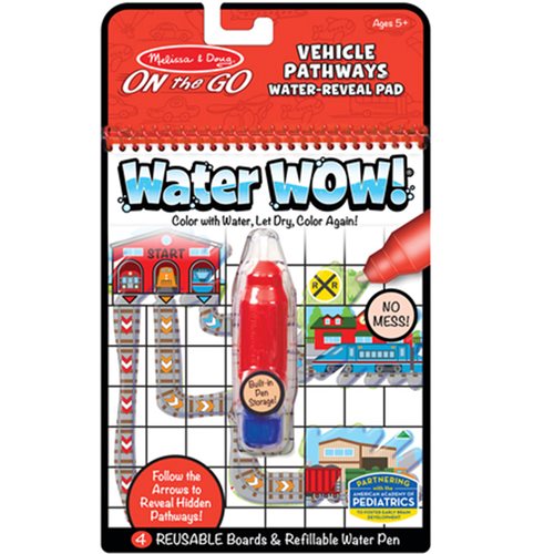 Water Wow! Vehicles Pathways On the Go Activity Pad