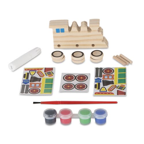 Melissa & Doug Created by Me! Train Wooden Craft Kit
