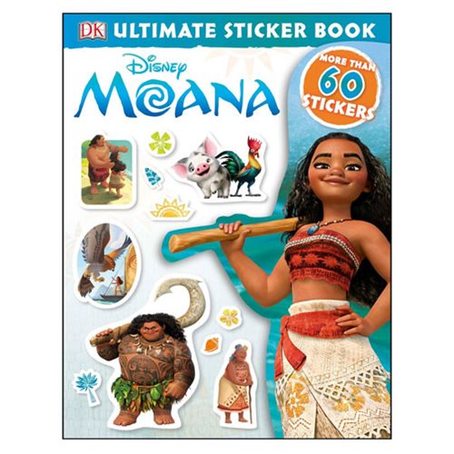 Ultimate Sticker Book Disney Moana Ultimate Sticker Books