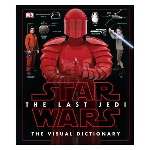 Star Wars The Last Jedi The Visual Dictionary Hardcover Book