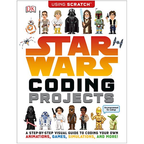 Star Wars Coding Projects Paperback Book