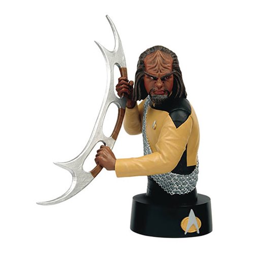 Star Trek Bust Collection Worf with Collector Magazine #3