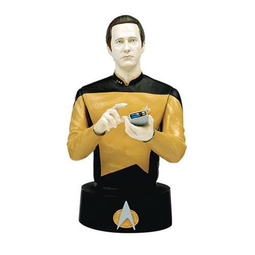 Star Trek Bust Collection Data with Collector Magazine #4