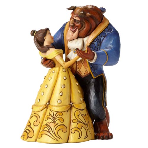 Disney Traditions Beauty and the Beast Moonlight Waltz Statue
