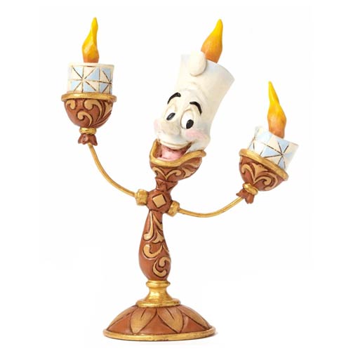 Disney Traditions Beauty and the Beast Lumiere Statue