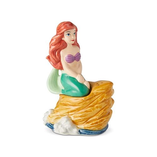 Disney The Little Mermaid Ariel on Rock Salt and Pepper Shaker Set