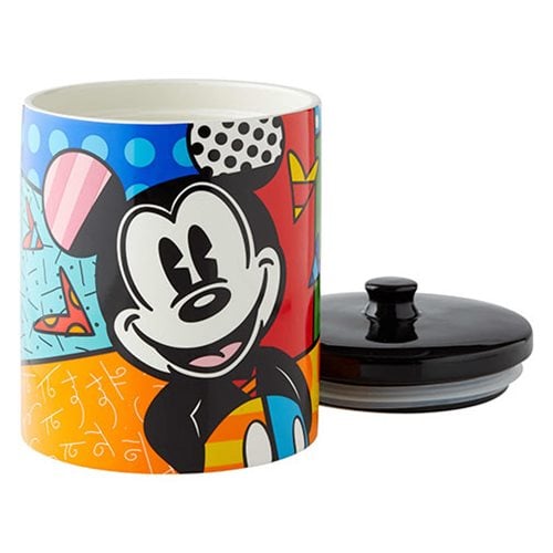 Disney Mickey Mouse Canister Cookie Jar by Romero Britto