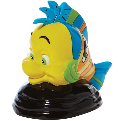 Disney The Little Mermaid Flounder by Romero Britto Mini-Statue