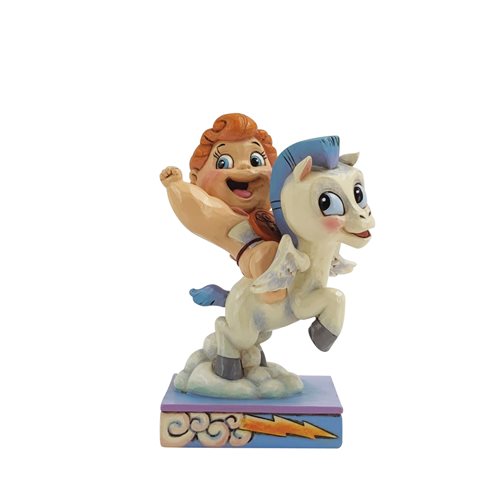Disney Traditions Hercules and Pegasus Friends Take Flight by Jim Shore Statue