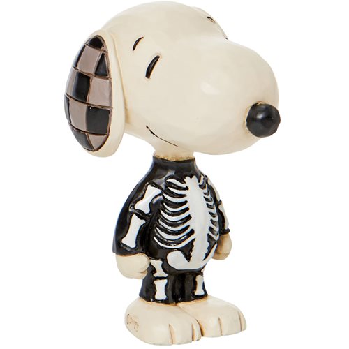 Peanuts Snoopy Skeleton Mini-Statue by Jim Shore