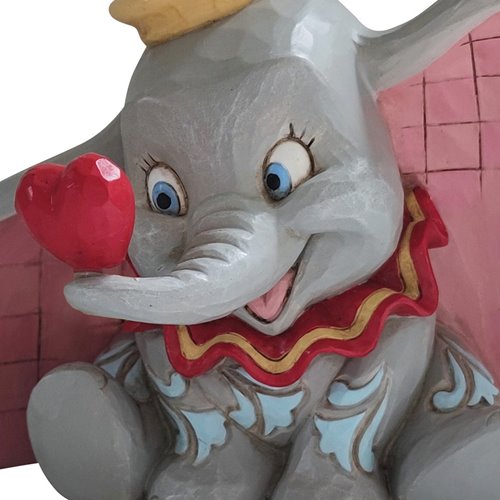 Disney Traditions Dumbo with Heart by Jim Shore Statue