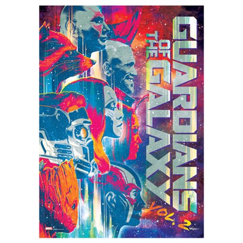 Guardians of the Galaxy Vol. 2 Tri-tone Title MightyPrint Wall Art Print