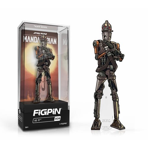Star Wars: The Mandalorian IG-11 FiGPiN 3-Inch Enamel Pin