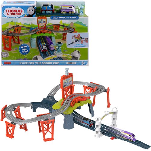Thomas & Friends Fisher-Price Race for the Sodor Cup Set