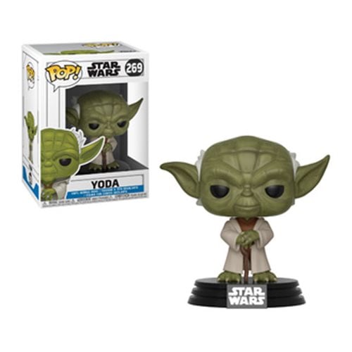 Star Wars: The Clone Wars Yoda Pop! Vinyl Figure, Not Mint
