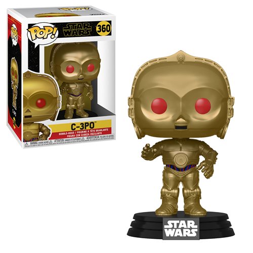 Star Wars: Rise of Skywalker C-3PO Red Eye Pop! Vinyl Figure