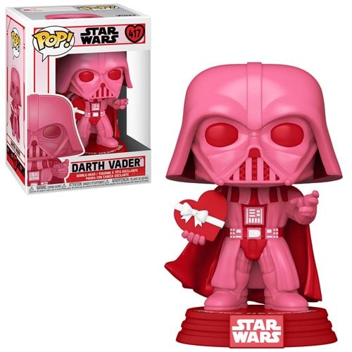 Star Wars Valentines Darth Vader with Heart Pop! Vinyl Figure