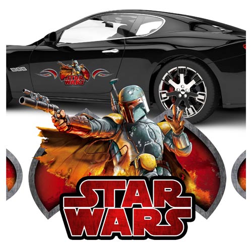 Star Wars Boba Fett Action Series Vehicle Graphic