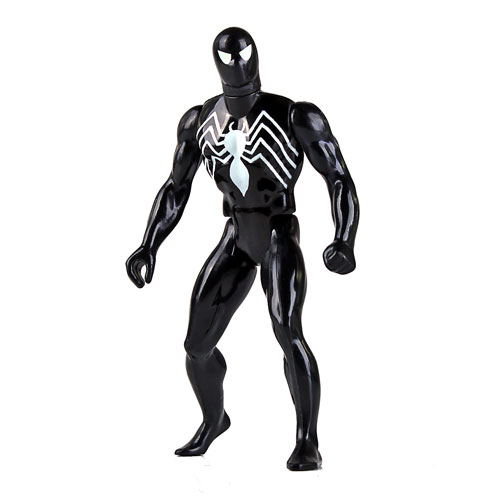 Spider-Man Black Suit Marvel Secret Wars Jumbo Action Figure - Gentle ...