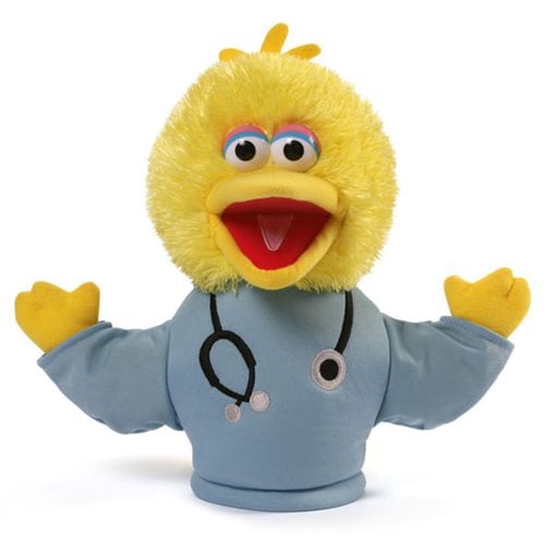 UPC 028399084470 product image for Sesame Street Big Bird Doctor Puppet | upcitemdb.com
