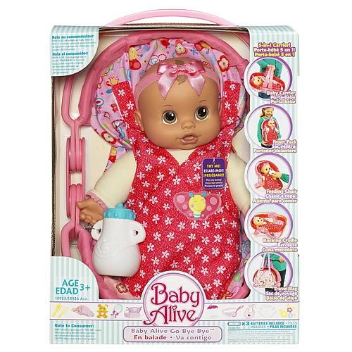 Baby Alive Baby Go Bye Bye Blonde Girls Kids Toy Doll ...