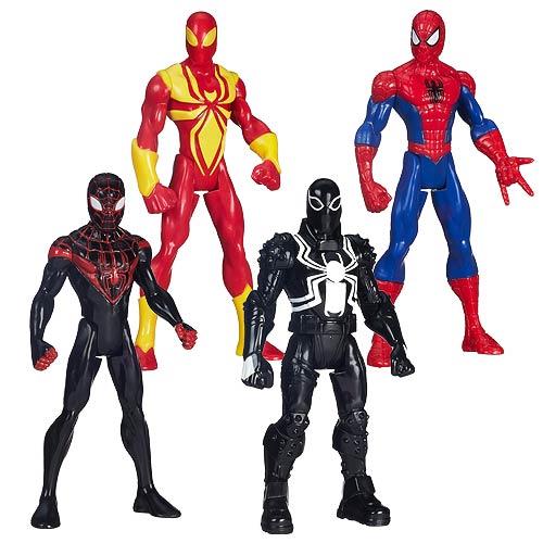 Ultimate Spider-Man Web Warriors Action Figures Wave 1 Set - Hasbro ...