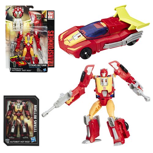 Transformers Generations Titans Return Deluxe Autobot Hot Rod