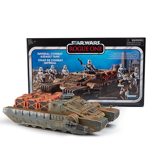 Star Wars The Vintage Collection Rogue One Imperial Combat Assault Hovertank Vehicle
