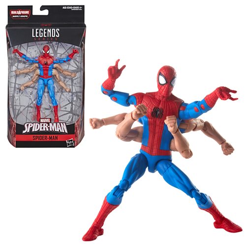 Amazing Spider-Man Marvel Legends Six Arm Spider-Man 6-Inch Action Figure