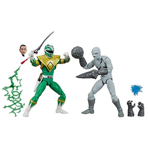 Power Rangers Green Ranger vs. Putty Patrol Action Figures