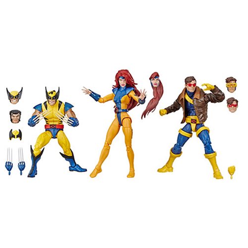 Marvel Legends X-Men Jean Grey, Cyclops, and Wolverine 3-Pack