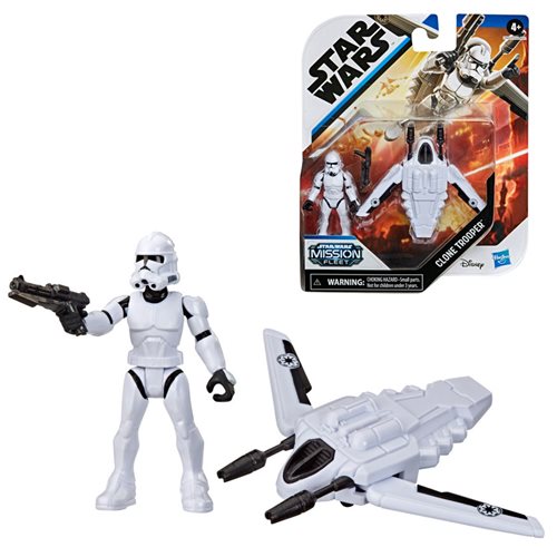 Star Wars Mission Fleet Clone Trooper Action Figure