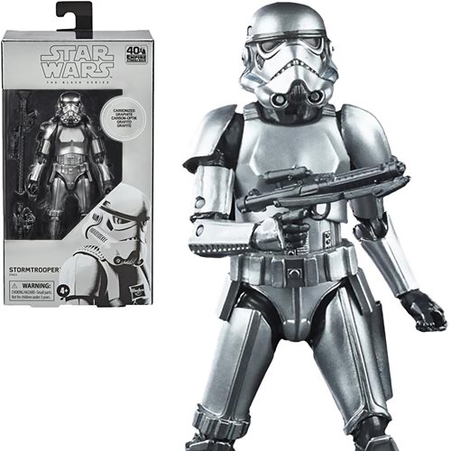 Star Wars Black Series Carbonized Stormtrooper 6-Inch Figure