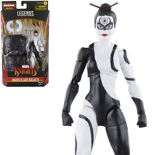 Hasbro Marvel Legends Lady Bullseye 6" Figure Marvel Knights - Image 3