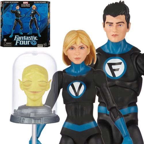 Fantastic Four Marvel Legends Franklin Richards and Valeria Richards 6-Inch Action Figures -  F7035