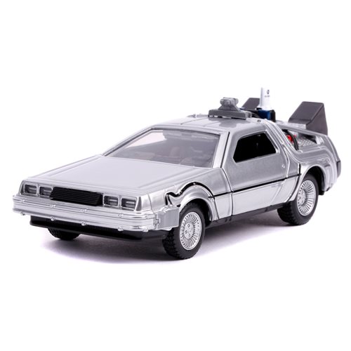 Back to the Future 2 Time Machine 1:32 Scale Die-Cast Metal Vehicle -  JA30541