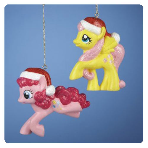 My Little Pony Figural Christmas Ornament Set - Kurt S 
