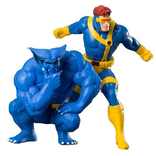 Marvel Universe X-Men 1992 Cyclops and Beast 2-Pack ARTFX+ Statue