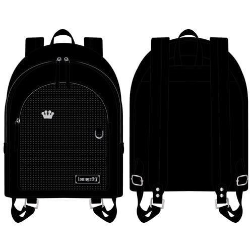 Loungefly Black Pin Trader Mini-Backpack