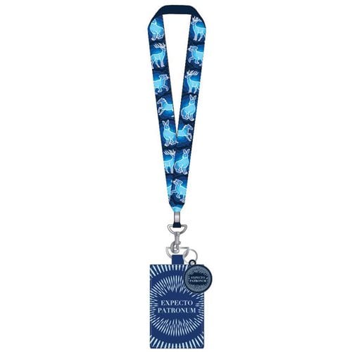 Harry Potter Expecto Patronum Lanyard with Cardholder