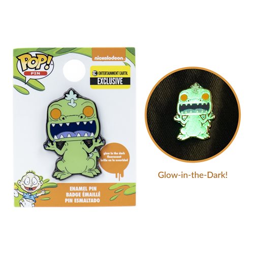 Rugrats Reptar Glow-in-the-Dark Pop! Pin – EE Exclusive