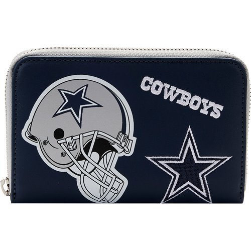 NFL Dallas Cowboys Patches Zip-Around Wallet -  Sports