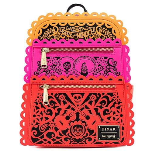 Coco Die-Cut Party Flags Mini-Backpack