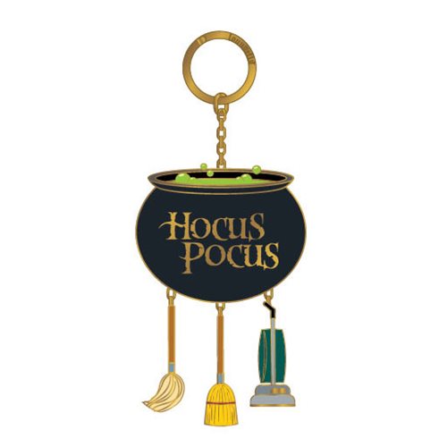 Disney Hocus Pocus Enamel Cauldron Key Chain